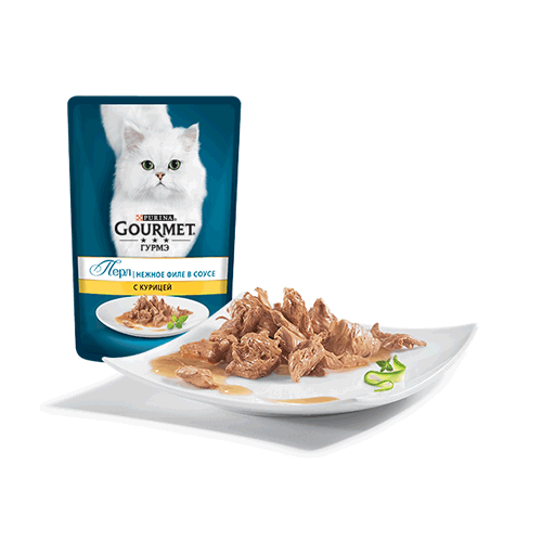 Нежное филе в соусе с курицей