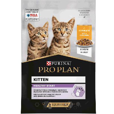 PRO PLAN® NUTRISAVOUR® JUNIOR для котят, с курицей в желе