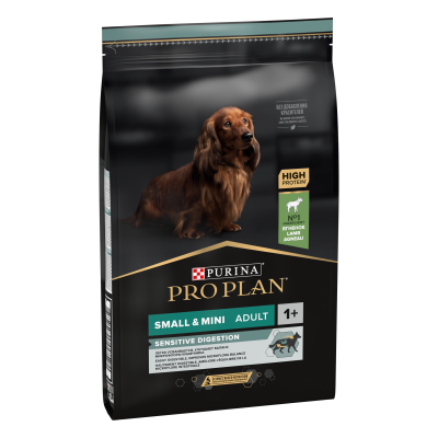 PRO PLAN® OPTIDIGEST® для взрослых собак мелких пород, с ягненком